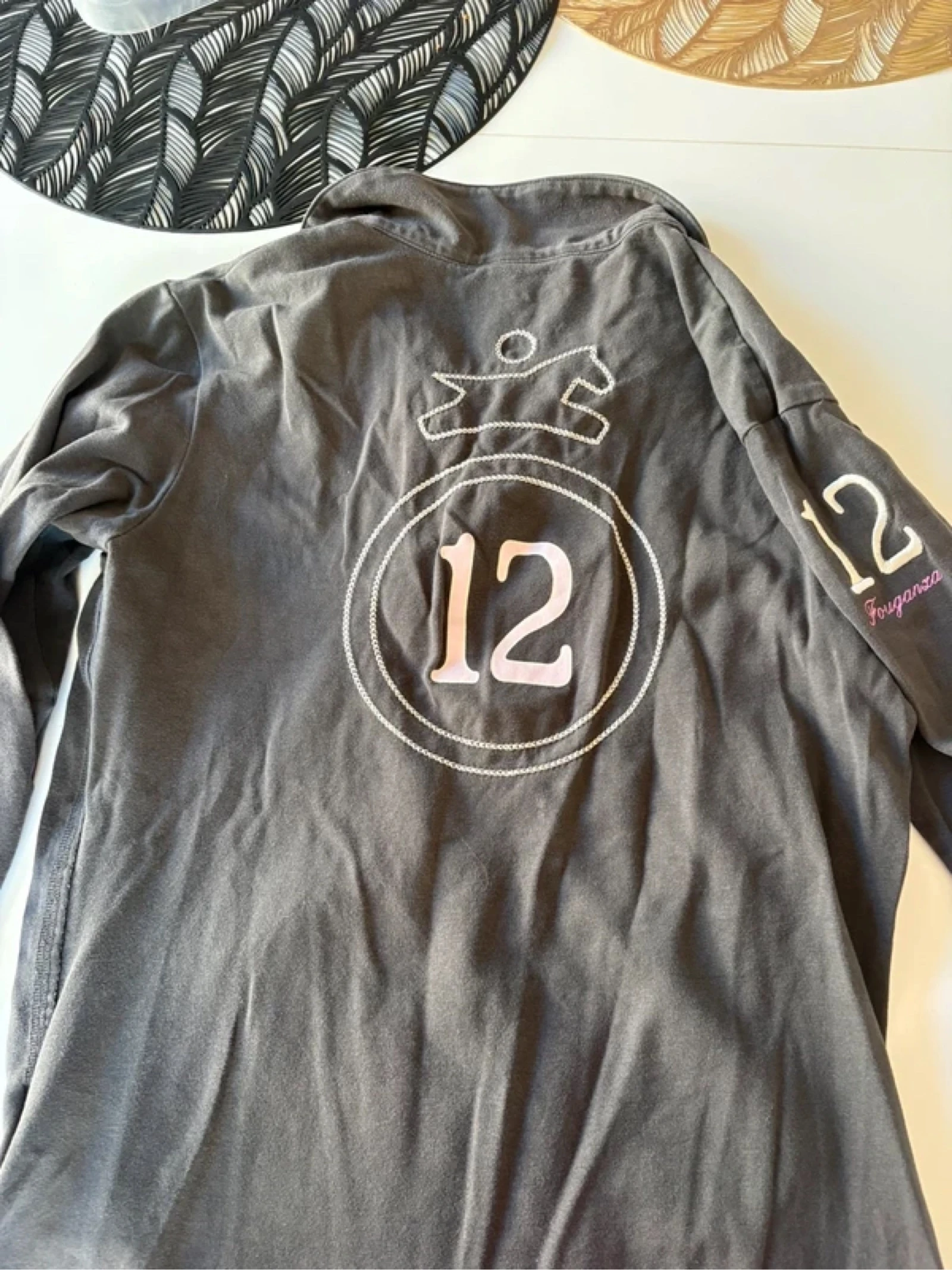 Suéter de equitación Fouganza gris – talla 14 años / XS mujer – muy buen estado – photo 6